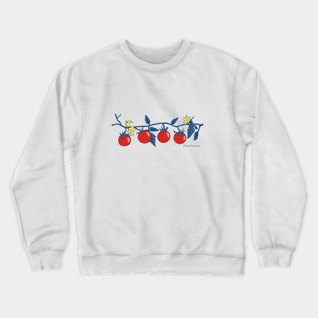 Tomatoes Crewneck Sweatshirt by Vilela Valentin